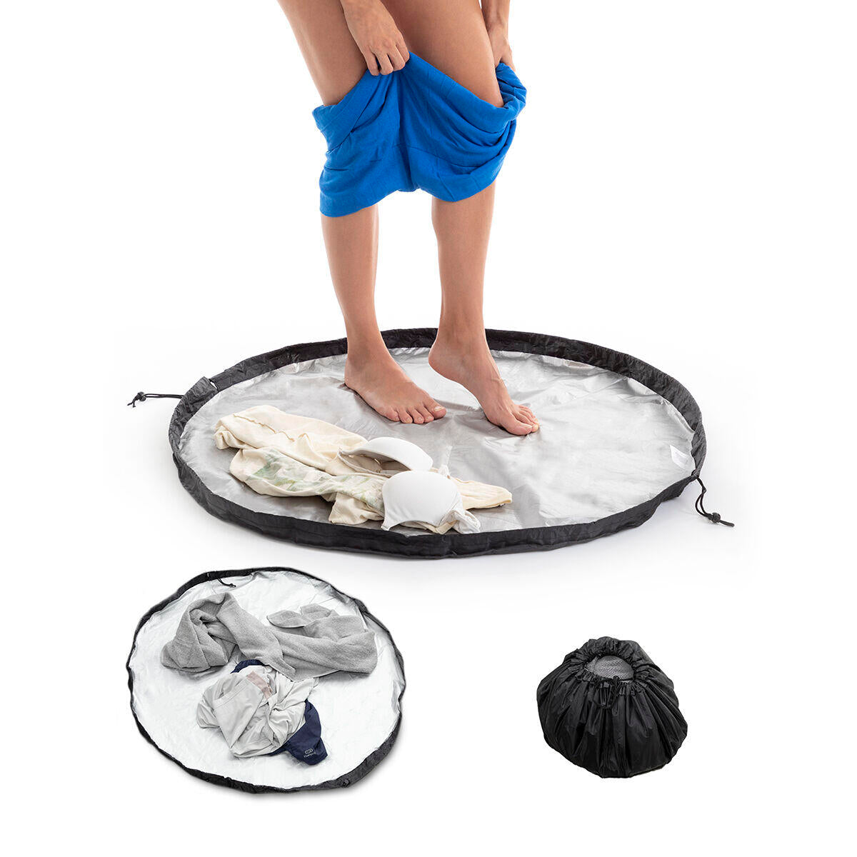 DryStep GymBag™ – Changing Mat + Waterproof 2-in-1 Bag