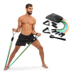 Rebainer™ – Conjunto de 5 Bandas de Resistência com Acessórios e Guia de Exercícios