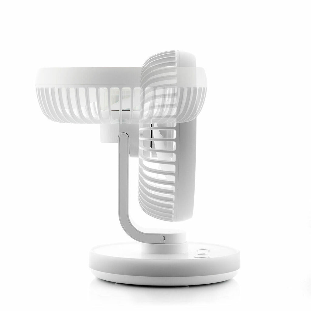 LumiBreeze™ – Ventilador Recargable con Luz LED