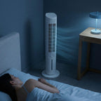Hushly™ – Climatizador Evaporativo Portátil Torre 4 en 1
