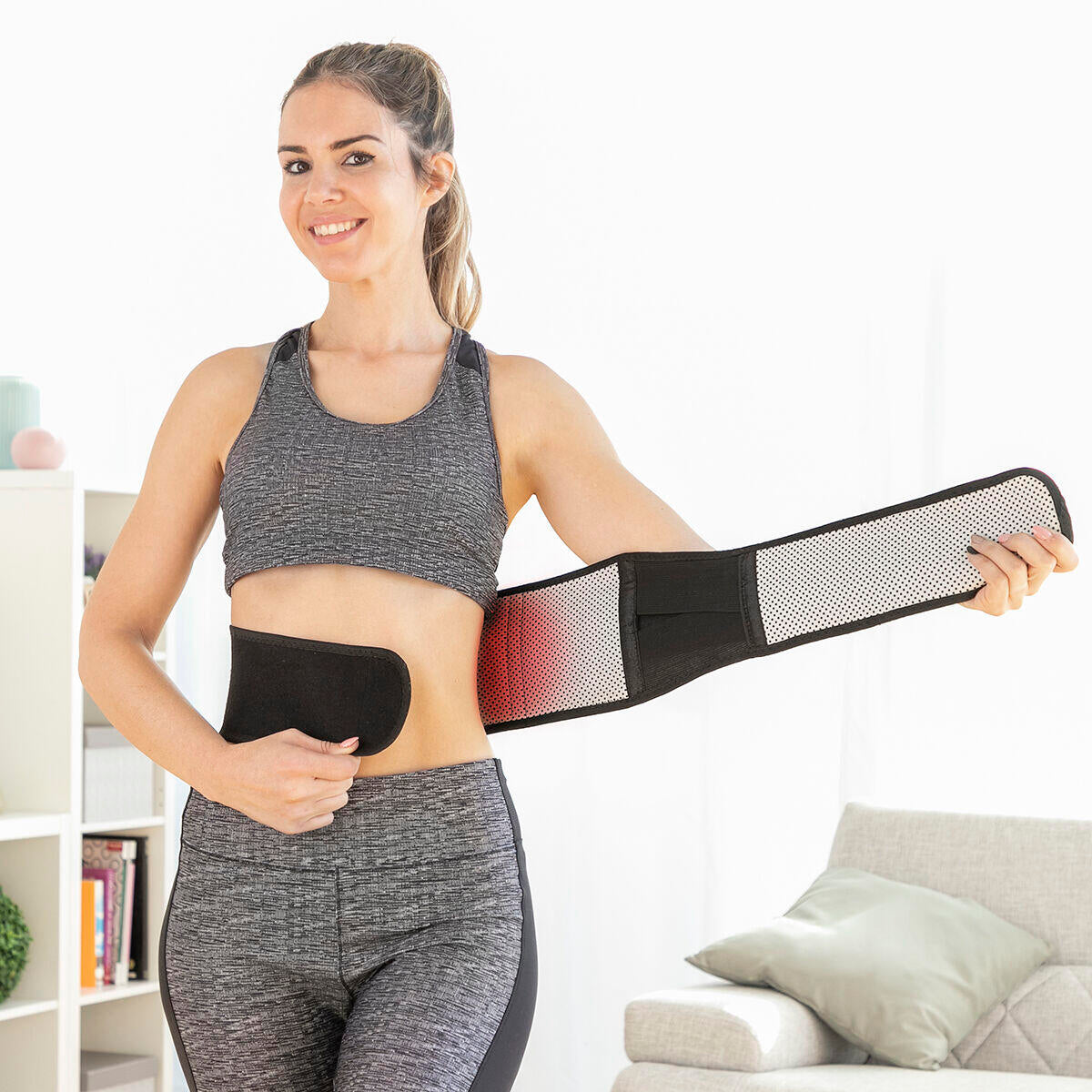 Tourmabelt — Faja Térmica Correctora con Imanes de Turmalina · InnovaGoods