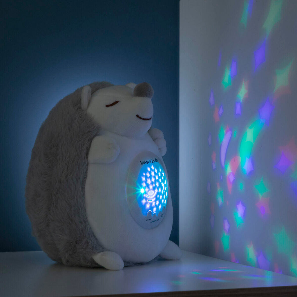 Spikey™ – Erizo de Peluche con Ruido Blanco y Proyector Quitamiedos