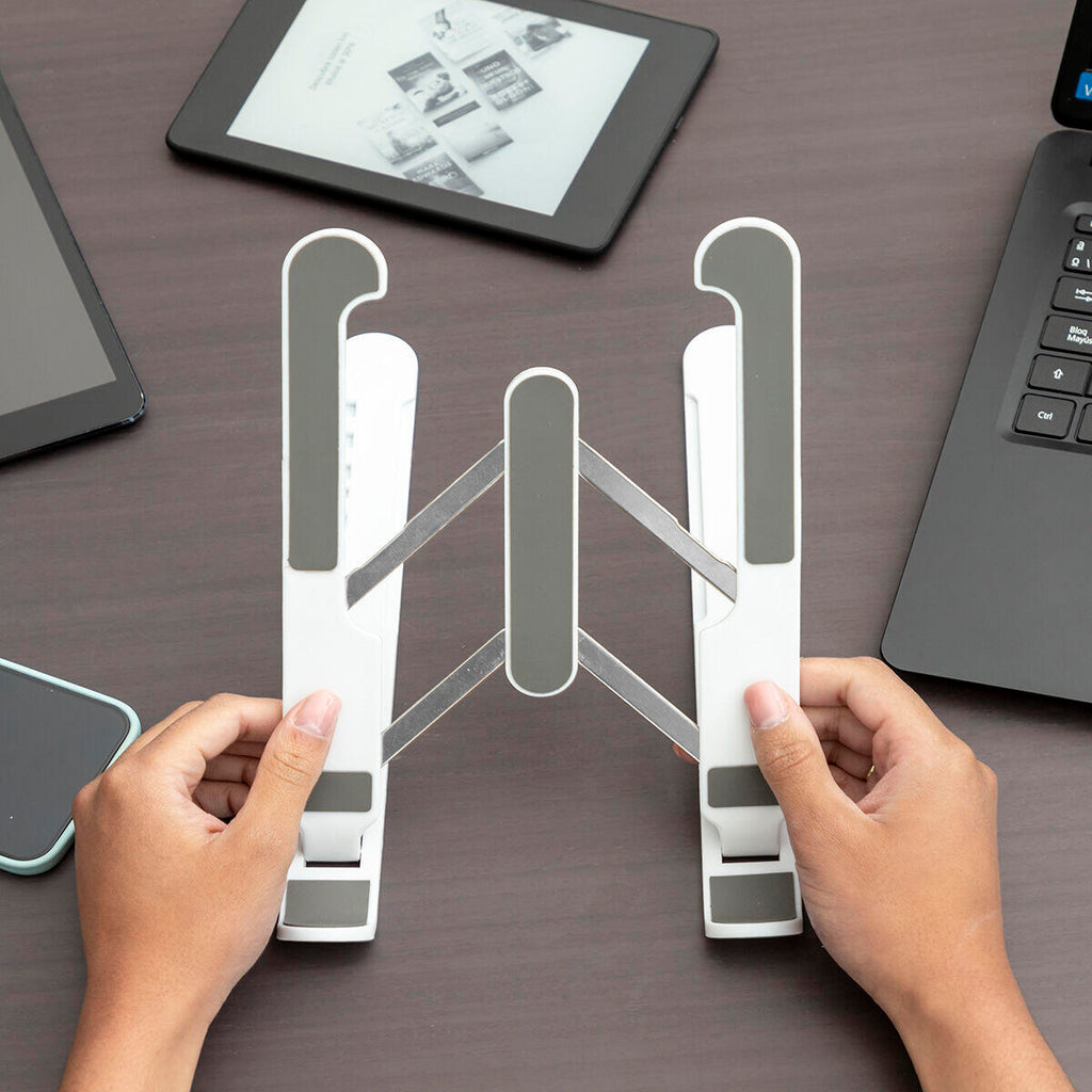 Flappot™ – Soporte Plegable y Regulable para Portátil