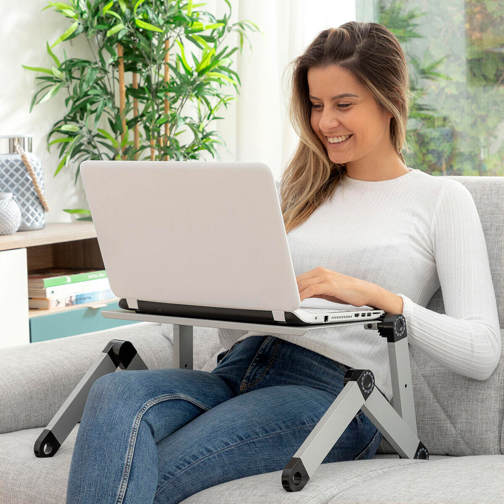 Mesa para portátil ajustável em várias posições Omnible InnovaGoods