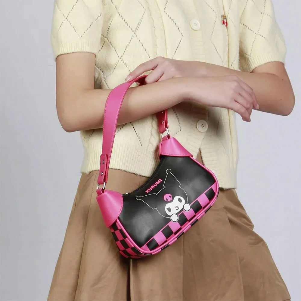 Kuromi Rebel Chic™ – Bolso Kawaii Premium · Hello Kitty®
