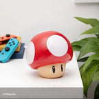 Power-Up Glow™ – Lámpara Mushroom con Sonido Super Mario · Nintendo®
