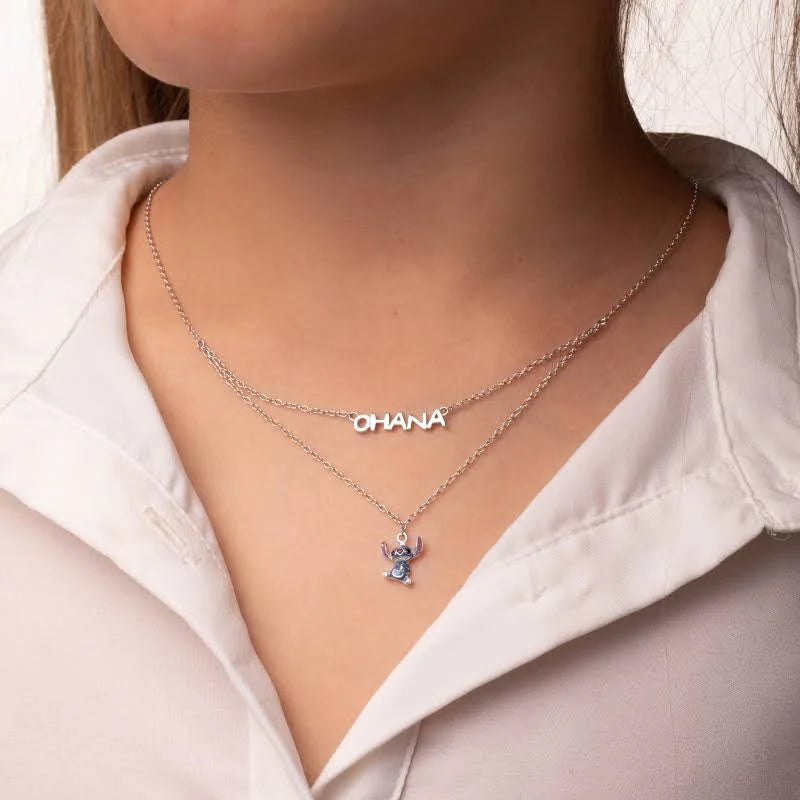 Ohana Stitch™ – Colgante Plata · Disney®