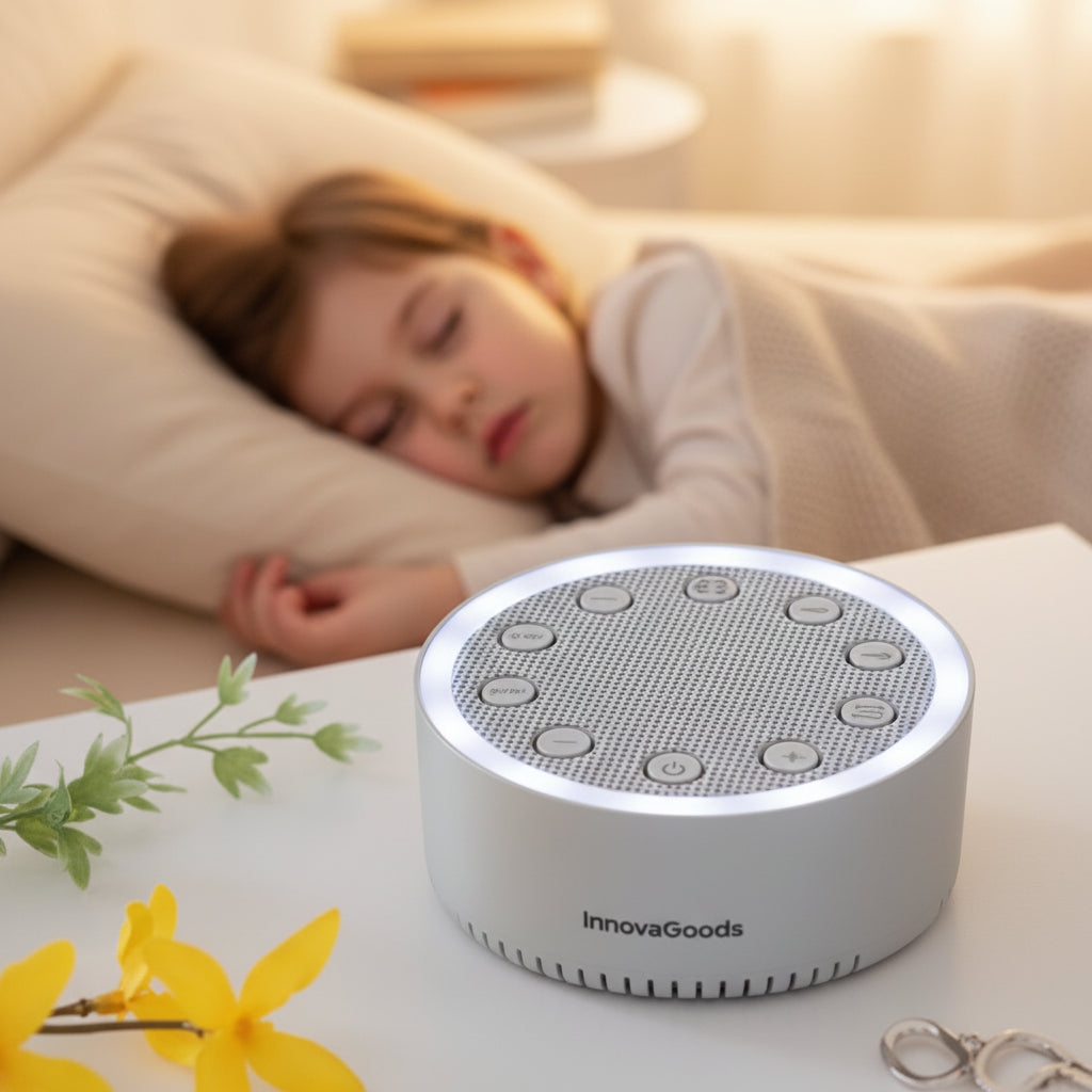 SilentNight™ - Máquina de Ruido Blanco Relajante
