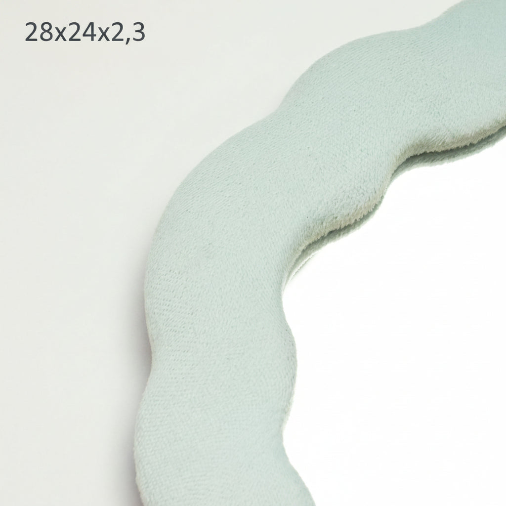 CloudSoft Mirror™ – Espejo Acolchado Pastel collection