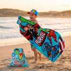 AVENGERS Hero™ – Pack Infantil Playa Toalla + Mochila + Gorra · Marvel®