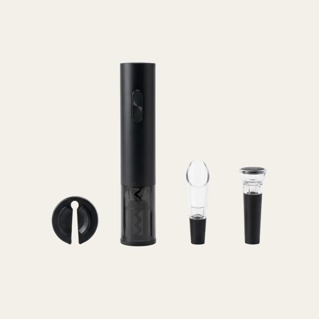 Set Abridor de Vino Eléctrico 4en1